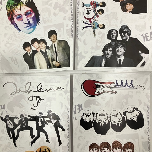 The Beatles Sticker Set - Picture 10 of 14